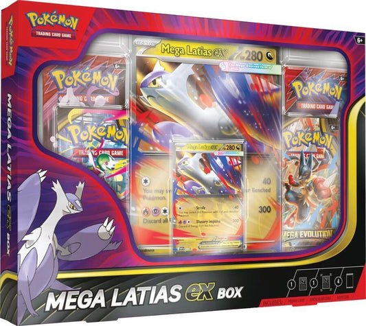 Pokemon: Trading Card Game - Mega Evolution - Mega Latias EX Box