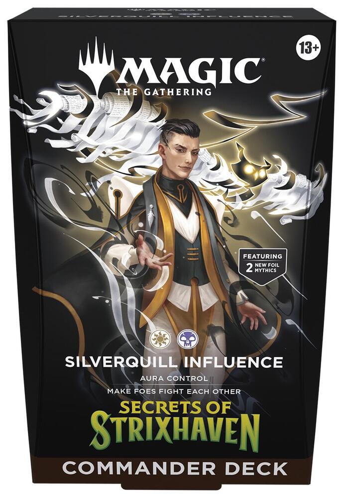 Magic: The Gathering - Secrets of Strixhaven - Silverquill Influence Commander Deck