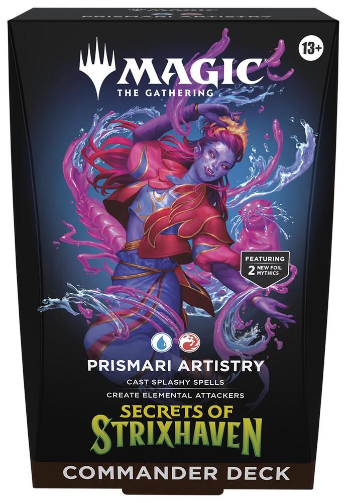 Magic: The Gathering - Secrets of Strixhaven - Prismari Artistry Commander Deck