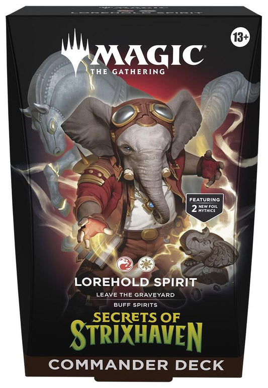 Magic: The Gathering - Secrets of Strixhaven - Lorehold Spirit Commander Deck