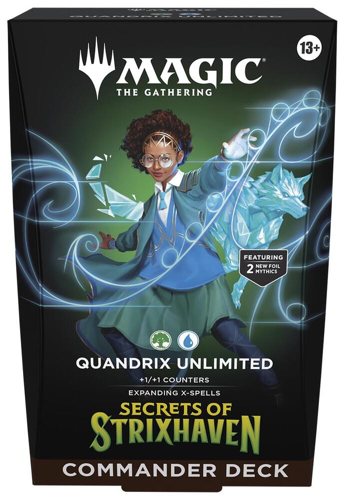 Magic: The Gathering - Secrets of Strixhaven - Quandrix Unlimited Commander Deck