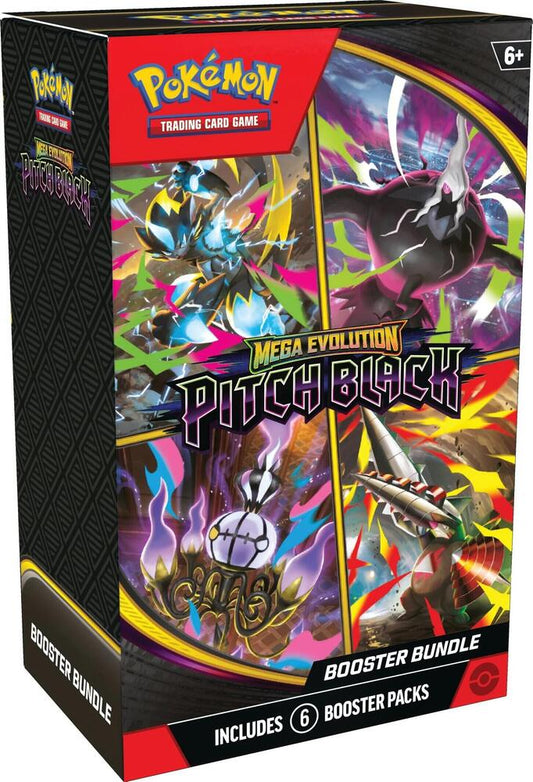 Pokemon: Trading Card Game - Mega Evolution - Pitch Black Booster Bundle