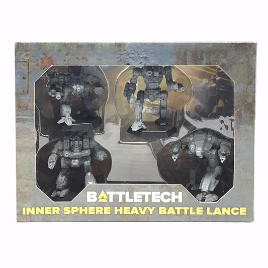 BattleTech: Inner Sphere Heavy Battle Lance Miniatures Pack