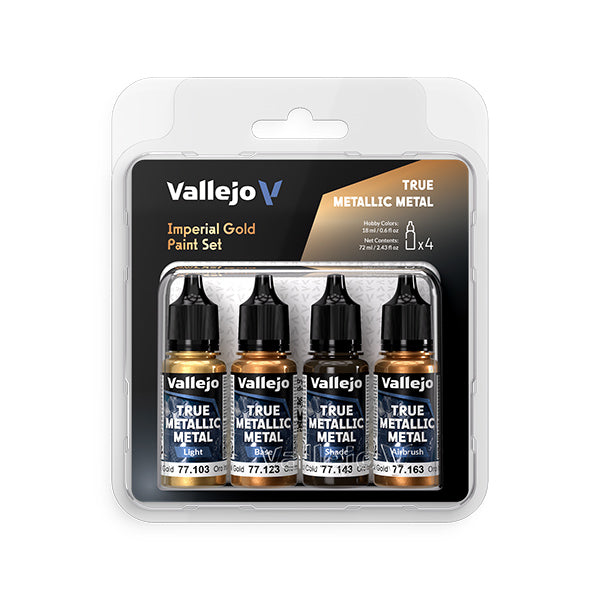 Vallejo: True Metallic Metal Set