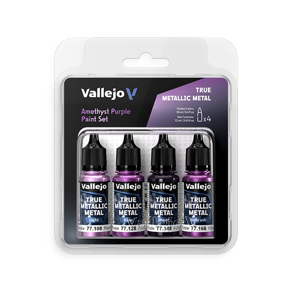 Vallejo: True Metallic Metal Set