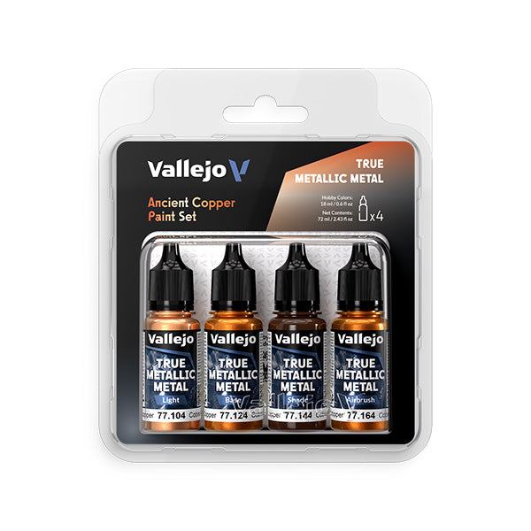 Vallejo: True Metallic Metal Set
