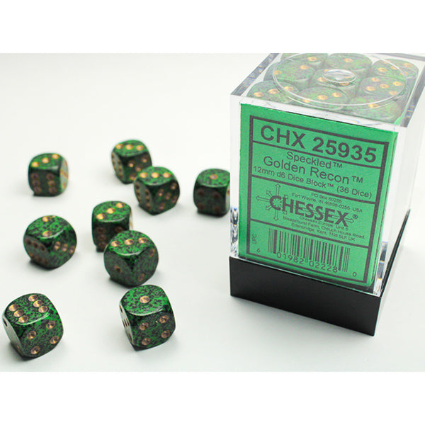 Chessex: 12mm D6 Dice Block (36 Dice)