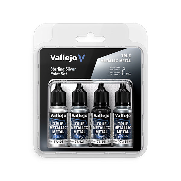 Vallejo: True Metallic Metal Set
