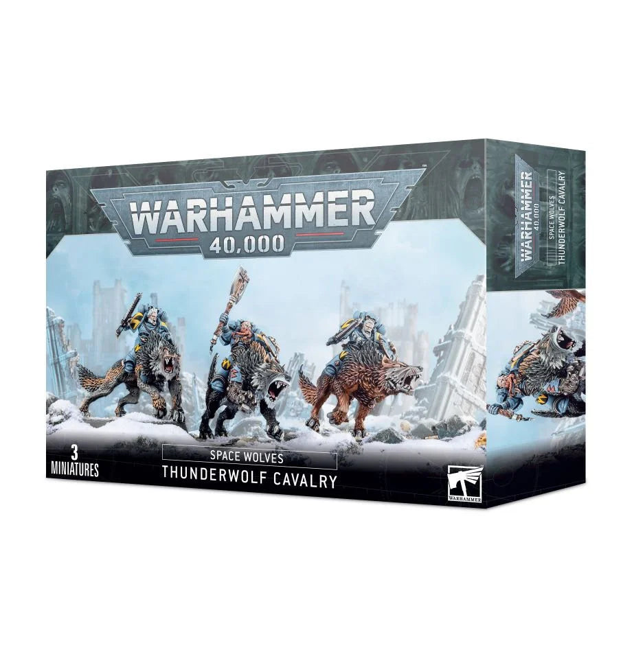 Warhammer: 40,000 - Space Wolves - Thunderwolf Cavalry