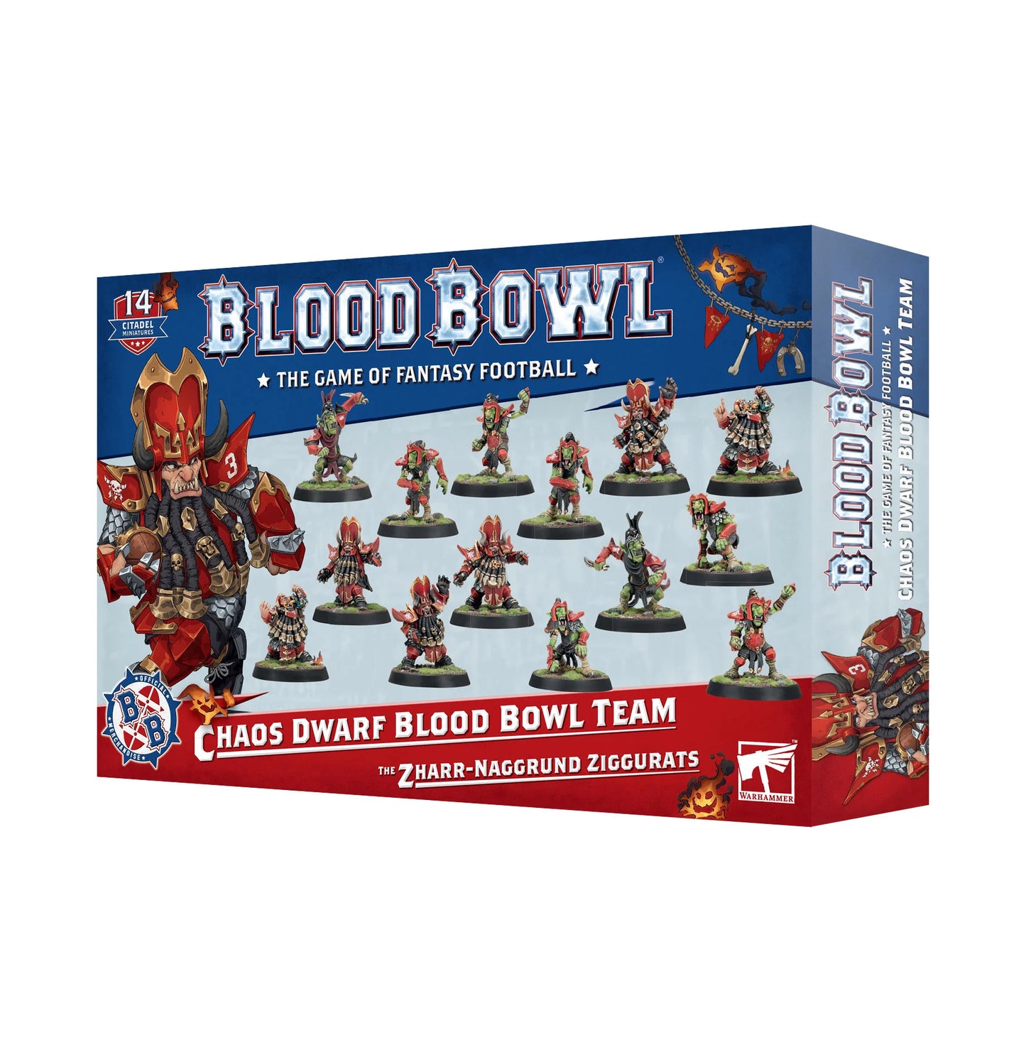 Blood Bowl: Chaos Dwarf Team (Pre-Order) (Releases: 10/12/2024)