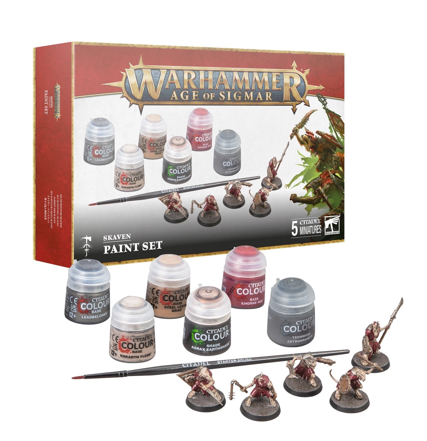 Warhammer: Age of Sigmar - Skaven and Paints Set