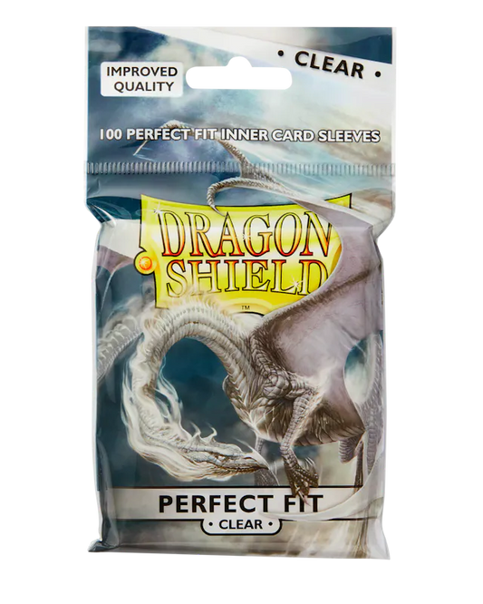 Dragon Shield: Perfect Fit - Clear (Top-Loading) (100 ct.)