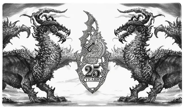 Dragon Shield: 25th Anniversary Playmat with Playmat Tube