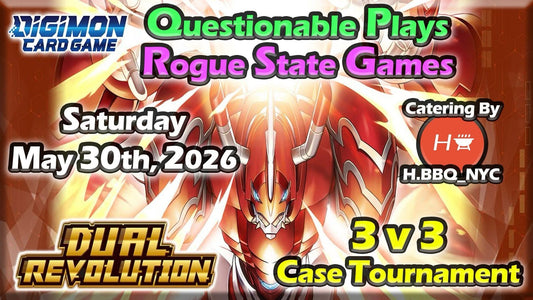 Digimon BT25 3V3 Team Tournament (Event ticket for 5/30/26)