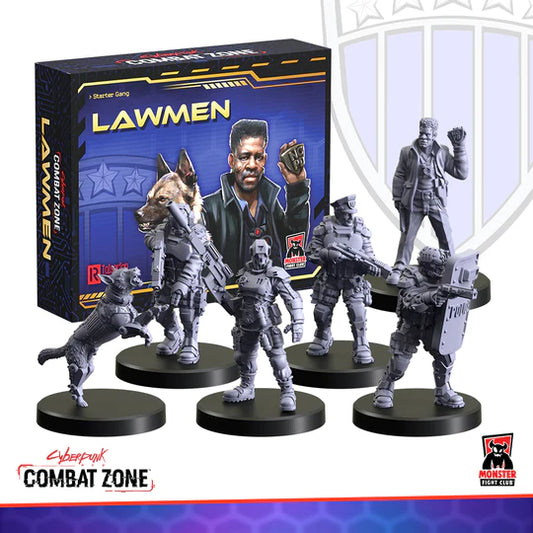 Cyberpunk RED: Combat Zone - Lawmen Starter Gang