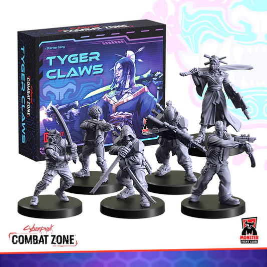 Cyberpunk RED: Combat Zone - Tyger Claws Starter Gang