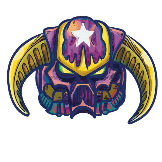 Rogue State Games - Loud Noises Marine Sticker (Artist: Kawaii Kaijuu)