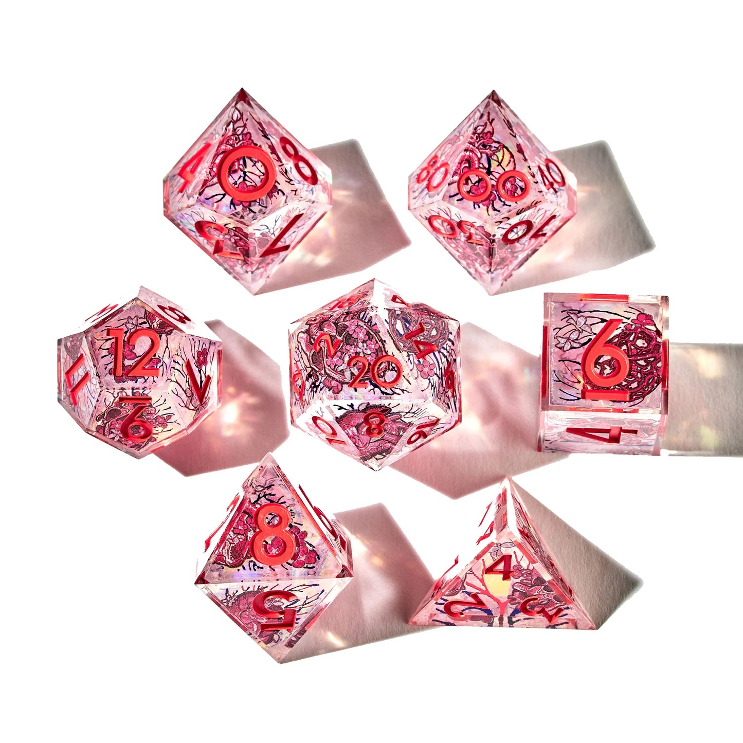 Heartbloom 7-Piece Iconic Dice Set