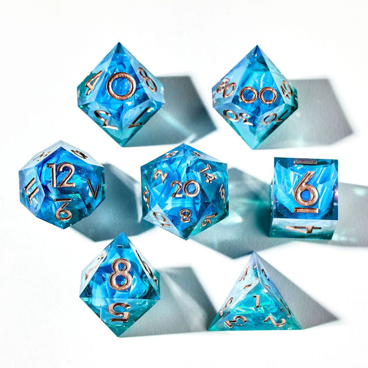 Faewater 7-Piece Polyhedral Dice Set