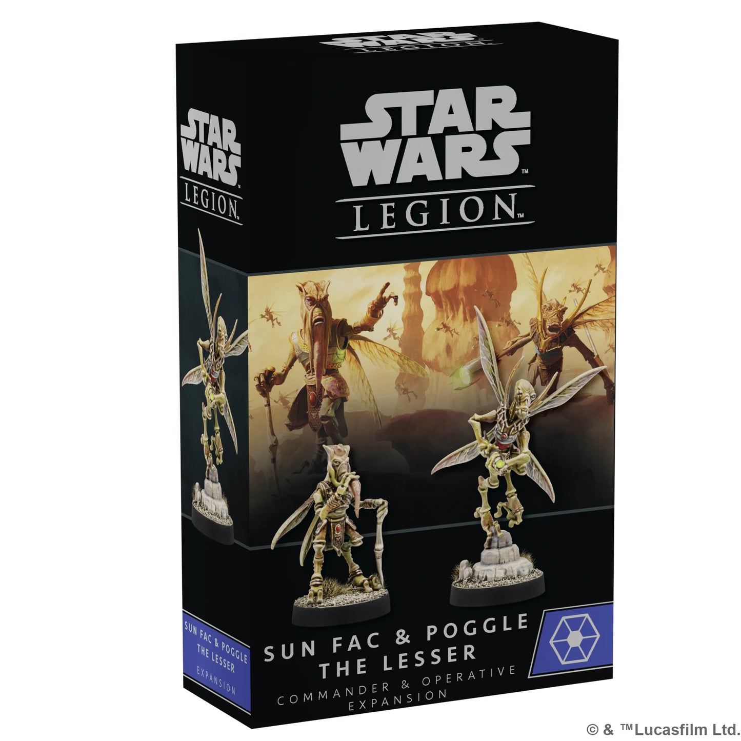 Star Wars: Legion - Sun Fac & Poggle the Lesser