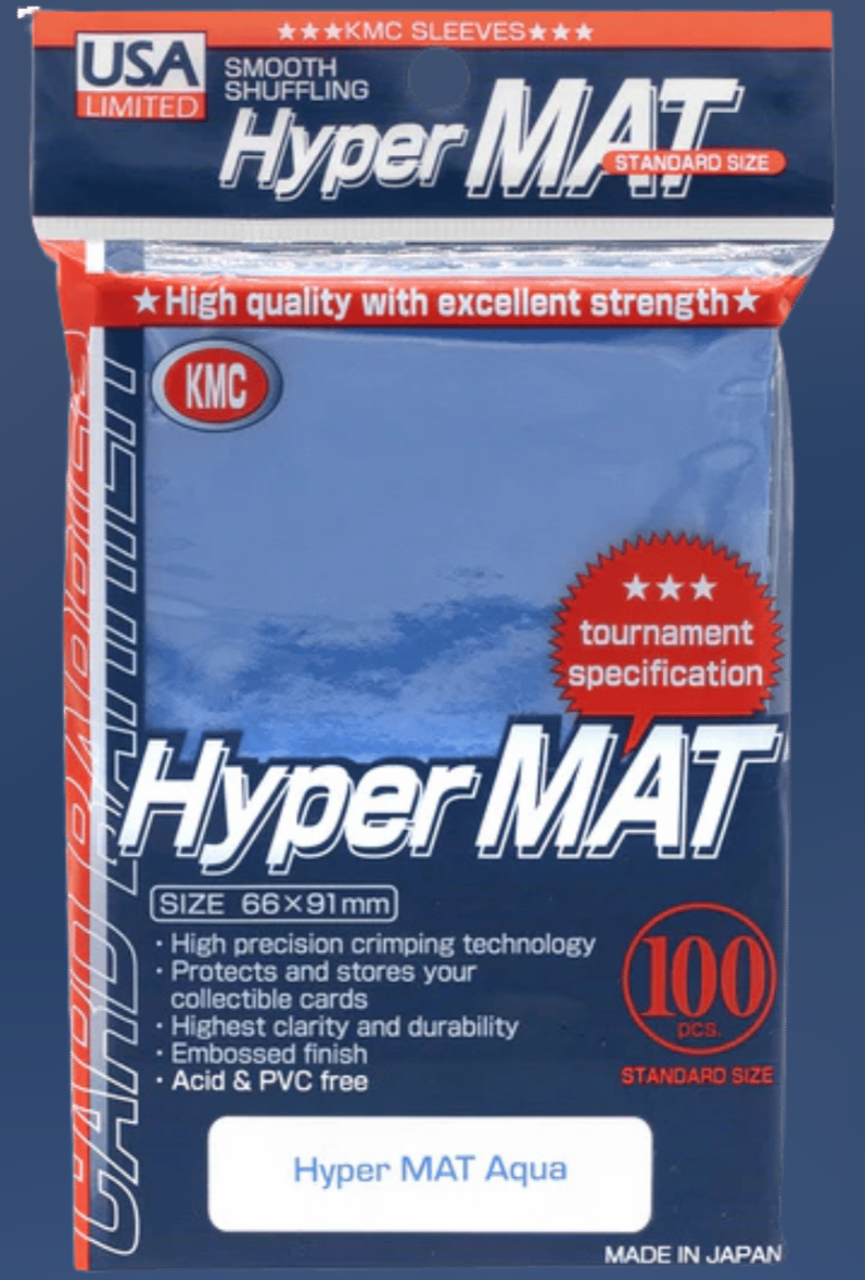 KMC Card Barrier - Hyper Matte Sleeves (Standard Size)