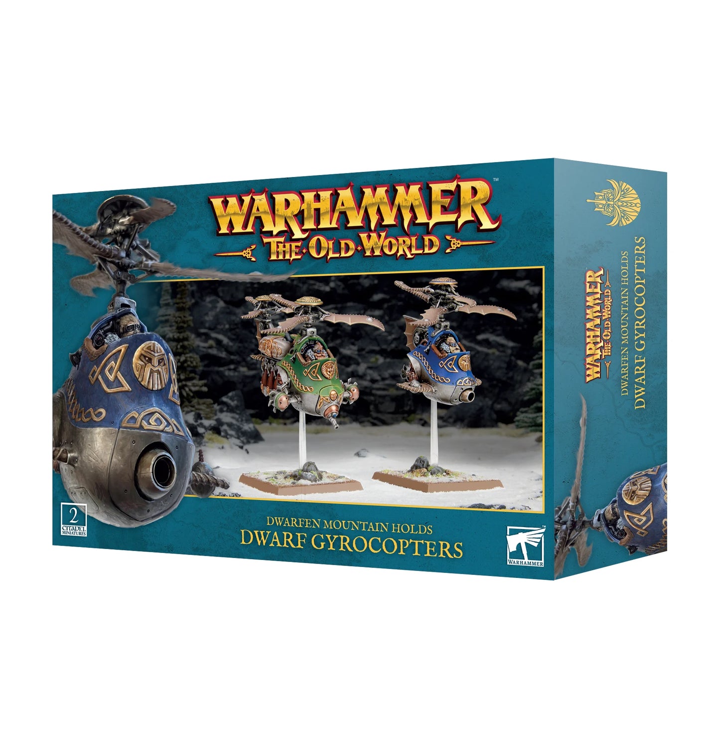 Warhammer: The Old World - Dwarfen Mountain Holds - Gyrocopters and Gyrobombers