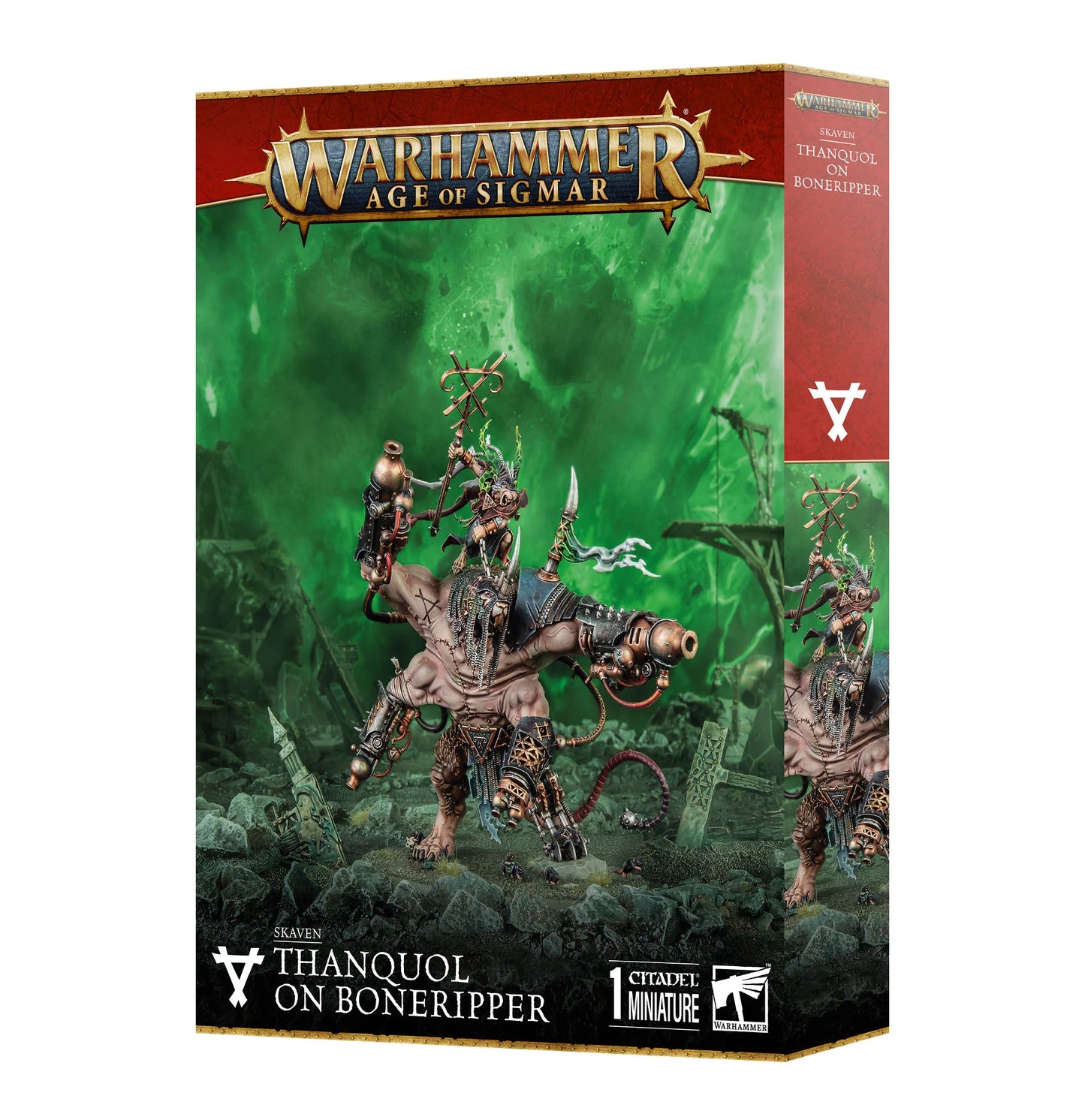 Warhammer: Age of Sigmar - Skaven - Thanquol on Boneripper