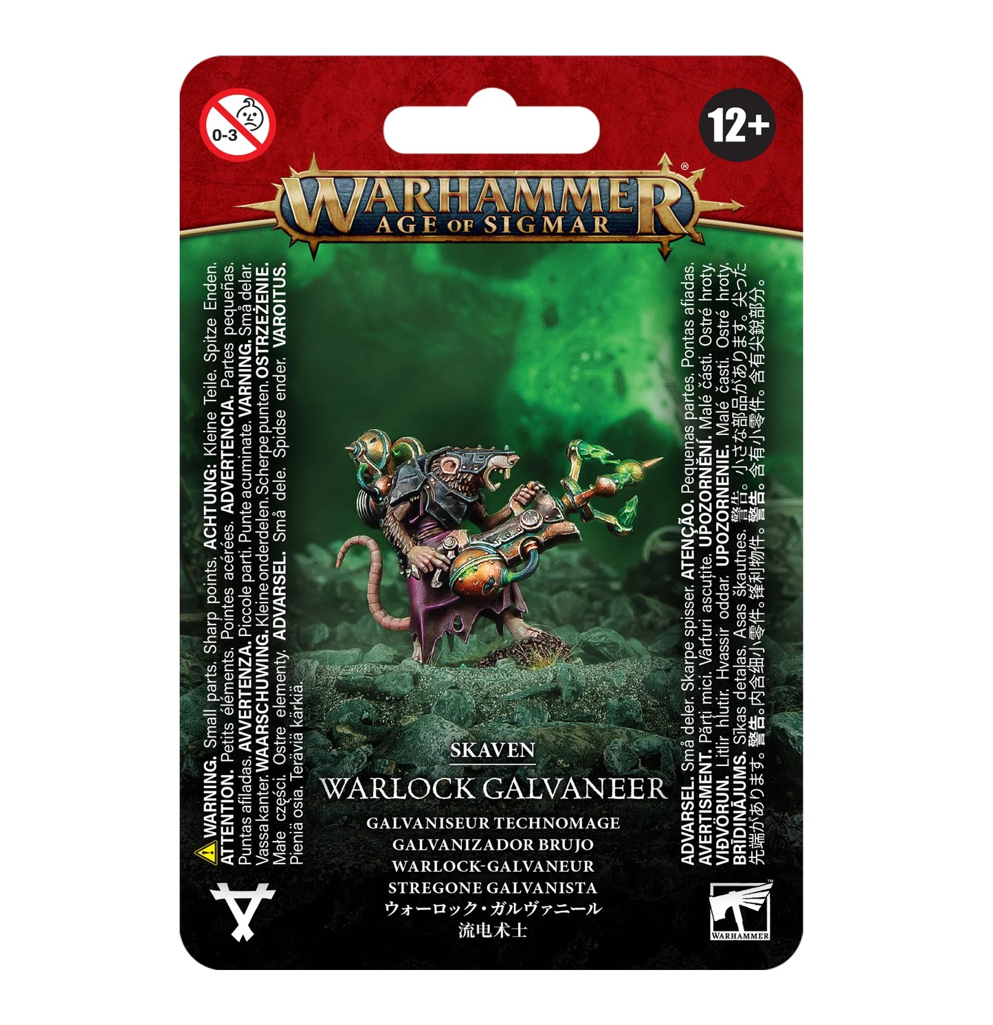 Warhammer: Age of Sigmar - Skaven - Warlock Galvaneer