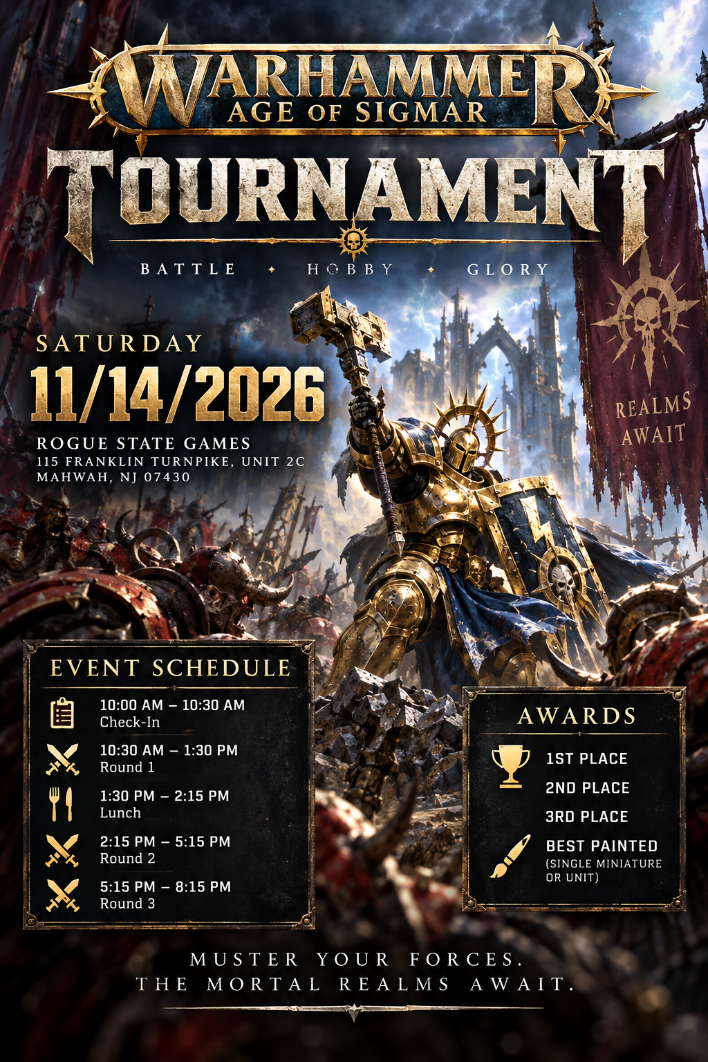 Cycles of Da Bad Moon Age of Sigmar Tournament (Event Ticket for 11/14/26)