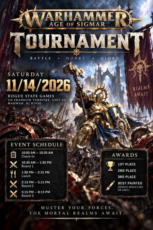 Cycles of Da Bad Moon Age of Sigmar Tournament (Event Ticket for 11/14/26)