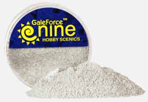 Gale Force Nine: Basing: Hobby Round- Tundra/Ash Flock Foundation