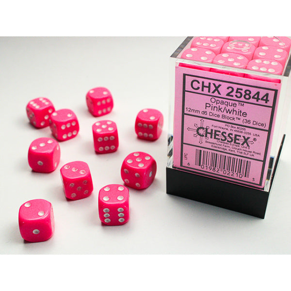 Chessex: 12mm D6 Dice Block (36 Dice)