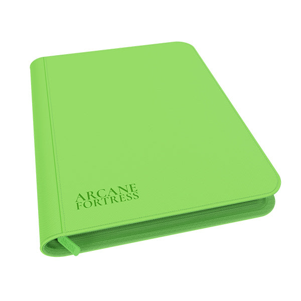 Arcane Fortress: 9 Pocket Solid Color Zipper Binder (Multiple Styles)