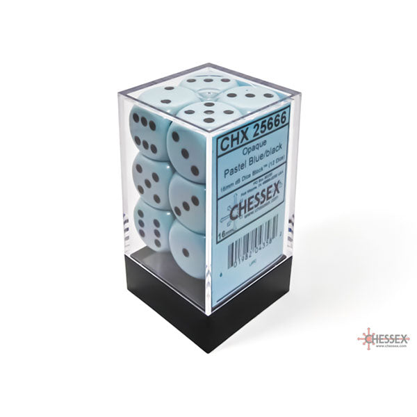 Chessex: 16mm D6 Dice Block (12 Dice)