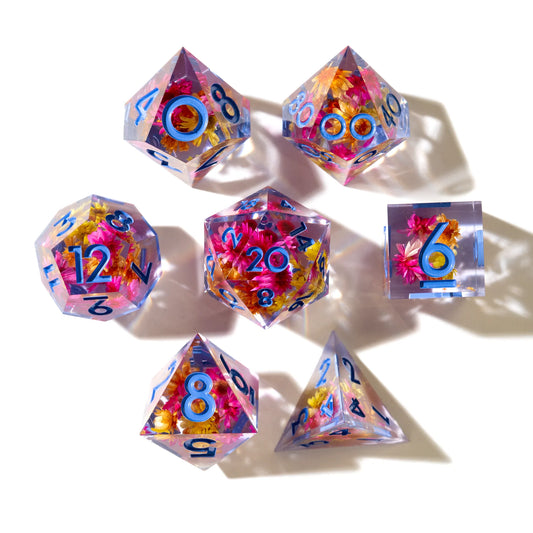 Bouquet 7-Piece Polyhedral Dice Set
