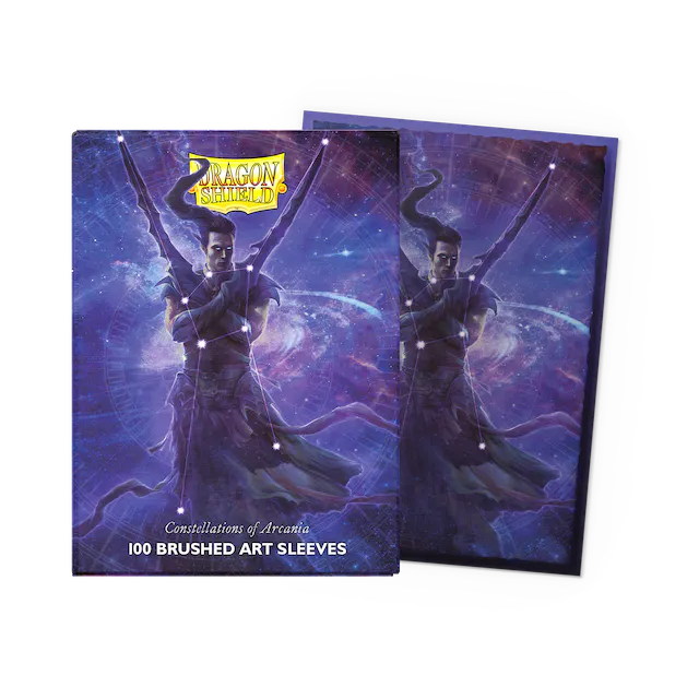 Dragon Shield: Brushed Art Sleeves - Constellations of Arcania - Alaric (Standard Size) (100 ct.)