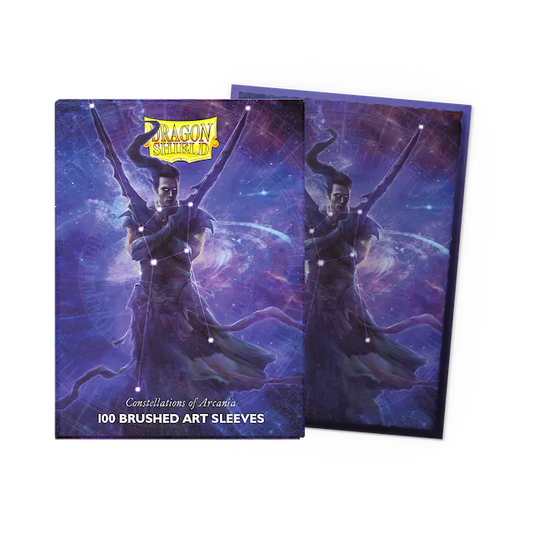 Dragon Shield: Brushed Art Sleeves - Constellations of Arcania - Alaric (Standard Size) (100 ct.)