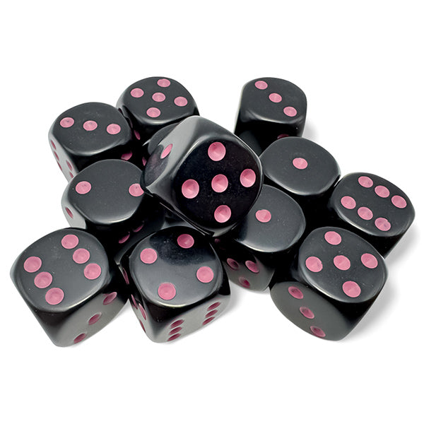Chessex: 16mm D6 Dice Block (12 Dice)