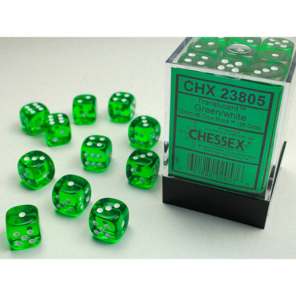 Chessex: 12mm D6 Dice Block (36 Dice)