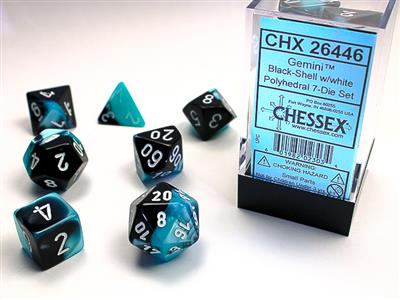 Chessex: 7 Polyhedral Dice Set (7 Dice)