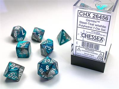 Chessex: 7 Polyhedral Dice Set (7 Dice)