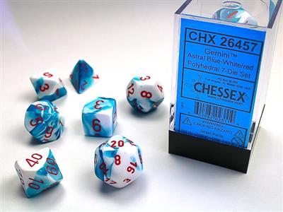 Chessex: 7 Polyhedral Dice Set (7 Dice)