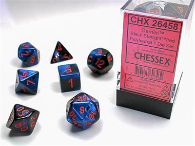 Chessex: 7 Polyhedral Dice Set (7 Dice)