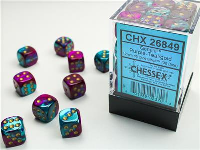 Chessex: 12mm D6 Dice Block (36 Dice)