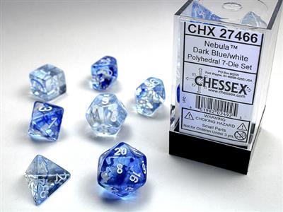 Chessex: 7 Polyhedral Dice Set (7 Dice)