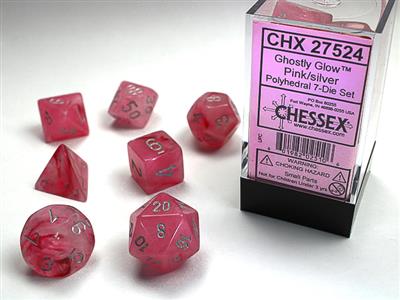 Chessex: 7 Polyhedral Dice Set (7 Dice)