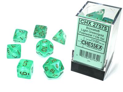 Chessex: 7 Polyhedral Dice Set (7 Dice)