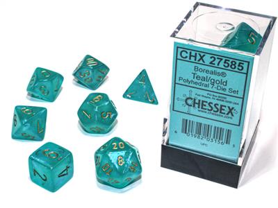 Chessex: 7 Polyhedral Dice Set (7 Dice)