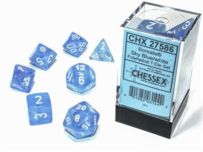 Chessex: 7 Polyhedral Dice Set (7 Dice)