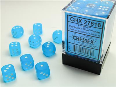 Chessex: 12mm D6 Dice Block (36 Dice)